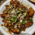 Cooksnap dari Lathifah Az Zahra untuk resep 274. Korean Fried Chicken
