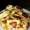 El cooksnap de Belén Curso cuando hizo Pancitos de queso, harina garbanzo y harina mandioca.