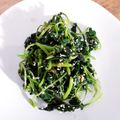 Cooksnap dari Silvy Aisyah untuk resep Sigeumchi Namul (Bayam Tumis Wijen)