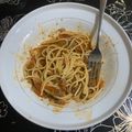 Cooksnap dari syafarina eviolyn untuk resep Spaghetti Bolognese (Homemade Sauce)