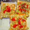 ANJANA GUPTA का कुकस्नैप जब उन्होंने ब्राउन ब्रेड पिज़्ज़ा (Brown bread Pizza recipe in Hindi) बनाया था।