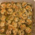 Milah Blackbutterfly Ewell's cooksnap of when they made Irvixen's Shrimp Scampi.
