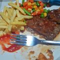Cooksnap dari Nada Arafah untuk resep Beef steak with saus barbeque