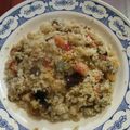 El cooksnap de Sara Diz cuando hizo Cuscús con verduras y frutos secos.