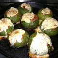El cooksnap de Claudia Ante cuando hizo Zapallitos rellenos de carne picada.