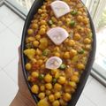 Oindrila Majumdar's cooksnap of when they made মটর ডালের ঘুগনি (mator daler ghugni recipe in bengali).