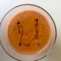 El cooksnap de Marieta cuando hizo Gazpacho andaluz.