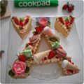 Cooksnap dari LiyaniFY untuk resep Letter Cake