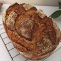 Csillag61 Cooksnap-ja, amikor elkészítette a(z) Hétmagvas kovászos kenyér receptet.