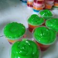 Cooksnap dari Syahla Vidi untuk resep Pudinng mawar pelangi (1)
