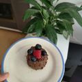 El cooksnap de Melisa De Bacco Pérez cuando hizo Mugcake fit de plátano sin gluten y sin leche 🍌.