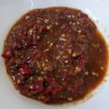Cooksnap 0h Hana !! semasa beliau membuat Sambal belacan versi jawa.