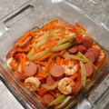 Cooksnap dari Queen Drewbie untuk resep Oseng Labu Siam, Udang, Sosis