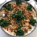 صورة من أكلاتي الشهية😋، شاركها بعد تجربة وصفة فتة حمص بطحينة او تسئية