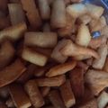 El cooksnap de Sole cuando hizo Palitos salados caseros.