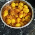 Keya Mandal's cooksnap of when they made নিরামিষ আলুর দম(Niramish aloor dum recipe in Bengali).