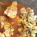 El cooksnap de nellyguiet cuando hizo Keto - Fideos de zucchini (zapallito largo) con champiñones.
