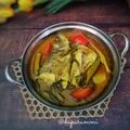 Cooksnap Norashikin Rahmat semasa beliau membuat Asam Pedas Ikan Siakap Thailand 🇹🇭 @ Kaeng Som.