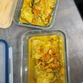 El cooksnap de Mery cuando hizo Contramuslos de pollo con almendras y cherrys.