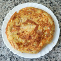 El cooksnap de Mamen Valverde cuando hizo Tortilla de patatas cocidas al microondas con bacon.