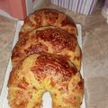 صورة من مطبخ رقية 🥰، شاركها بعد تجربة وصفة كرواسون على شكل هلال بعجين مسمن روعه