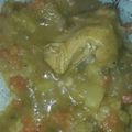El cooksnap de Eve Liin cuando hizo Arroz con pollo.