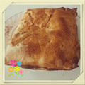 El cooksnap de Nieves cuando hizo Empanada de ropa vieja.