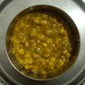 charish taneja's cooksnap of when they made Lauki chana dal.