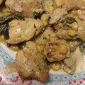 El cooksnap de iseul sook cuando hizo Pollo en crema con chile poblano y maíz.