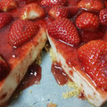 El cooksnap de Iss Bel cuando hizo Tarta de queso ligera y sin horno.