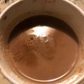 El cooksnap de Marina Oronoz cuando hizo Chocolate caliente.