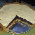 Cooksnap dari dewioctaria untuk resep Pie Brownies chococream Keto, NO MIXER #ketopad #keto