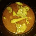 Abdullah Khan's cooksnap of when they made Arvi gosht.