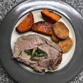 El cooksnap de Sam Silva Torre cuando hizo Bondiola rellena al horno.