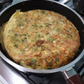 El cooksnap de NoemiNoemi Cejas cuando hizo Tortilla de lechuga y zanahoria.