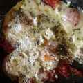 Cooksnap από Μαρία στη συνταγή Αυγά με θυμάρι, φέτα και γραβιέρα