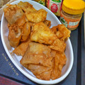 Hina Ibrahim's cooksnap of when they made CHICKEN WONTONS RESTAURANT STYLE ♥️.