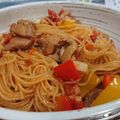 wendy chen 的 辣味雞肉義大利麵 cooksnap