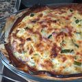 El cooksnap de Erika Blau cuando hizo Quiche de calabacín, puerro y bacon.