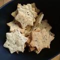 El cooksnap de Monica Peñaloza cuando hizo Crackers de cúrcuma y queso🗻.
