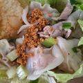 Cooksnap dari Novi Yuliawati untuk resep Pangsit Kuah (Wonton Soup) dan Bakso goreng