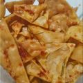 Cooksnap dari Bunda Nisa untuk resep Keripik pangsit pedas manis (#Bandung_recookWidyNaura)
