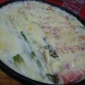 El cooksnap de Carito Smith cuando hizo Espárragos gratinados con salsa blanca.
