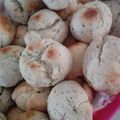 El cooksnap de Mely Fazaro cuando hizo Pancitos de orégano (Veganos).