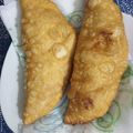 El cooksnap de Luis Alberto cuando hizo Empanada dominicana.
