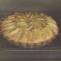 El cooksnap de Alejandra Zarwanski cuando hizo Tarta de manzana.