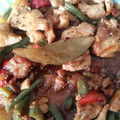 El cooksnap de Carmeta cuando hizo Sopa de carne de pollo con judías verdes y chirivía.