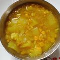 Puja Shaw's cooksnap of when they made লাউ ডাল (Lau dal recipe in Bengali).