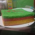 Cooksnap dari Nia Marhamah untuk resep Rainbow cake ny liem
