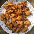 Nibedita Das's cooksnap of when they made চিকেন পকোড়া (chicken pakoda recipe in bengali)).